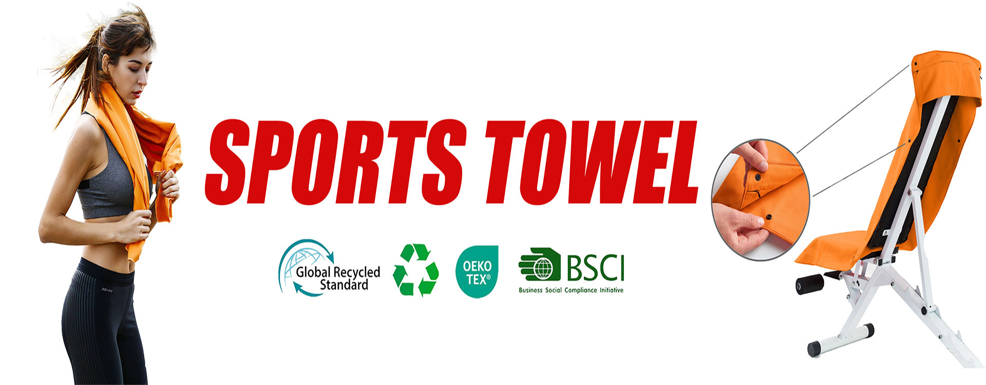 calidad Toalla de los deportes de la microfibra Fábrica