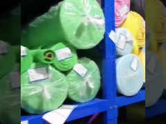 diverso vídeo de la tela del color