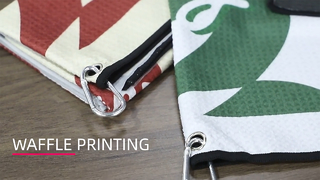 Toalla de golf Waffle Microfibra Secado rápido